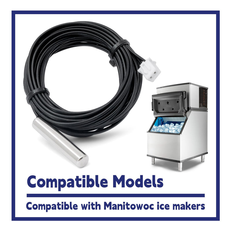 [Australia - AusPower] - 2009853 Thermistor Assembly Compatible with Manitowoc Ice Machine, Temperature Sensor Fixing Either The T3 or T4 Fault 