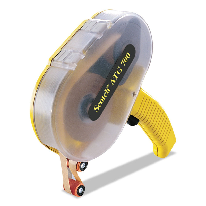 3M Scotch ATG 700 Adhesive Applicator, 1/2 in and 3/4 in wide rolls, Yellow 0.50 - 0.75 in Tape