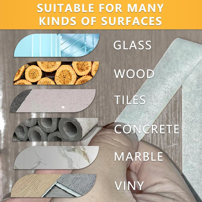 SWRT Masking Tape 2 Inch Wide x 55 Yards, 24 Rolls (1320 Total Yards), White Painters Tape for Painting, Packaging & Labeling, Clean Removal, Easy Tear, Multi Surface Adhesion Making Tape Bulk