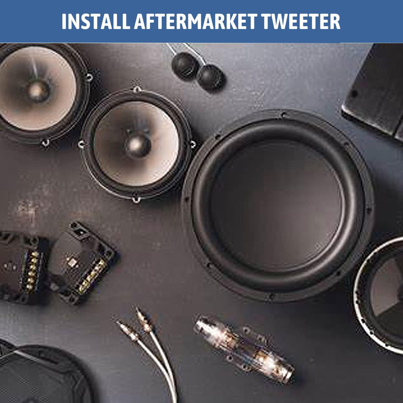 [Australia - AusPower] - RED WOLF Aftermarket 6.5 inch Speaker Adapter Spacers Ring Bracket Mounting+Speaker Wire Harness Replacement for Nissan Murano Sentra 2000-2019, Titan 2004-2019, Kia K2 2011+ 
