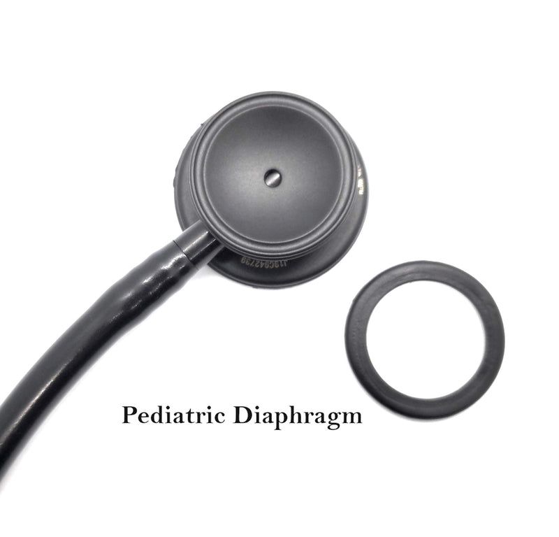 [Australia - AusPower] - Adult + Pediatric Diaphragm Replacement - Fits Classic III (3) and Cardiology IV Stethoscopes + 2 Extra Ear Pieces, Compatible with Littmann and Other Stethoscopes 