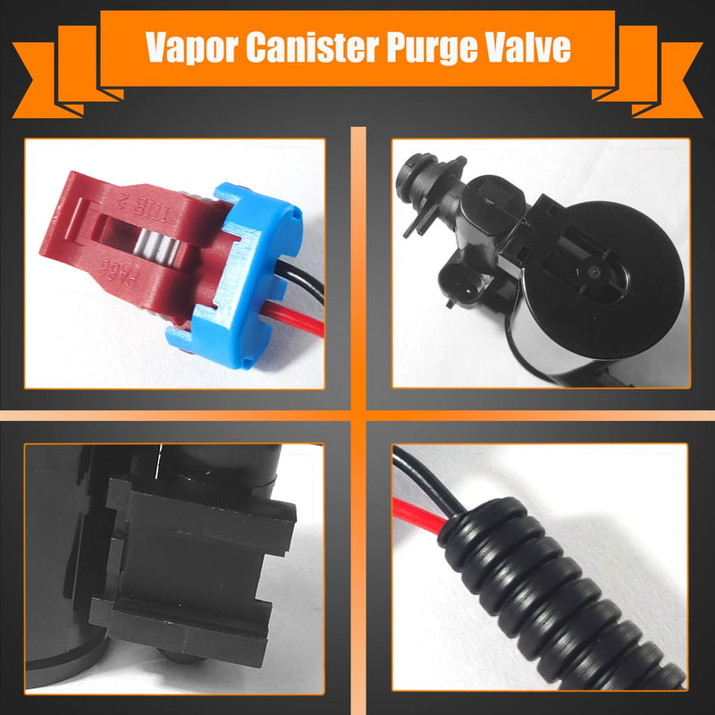 [Australia - AusPower] - 911-799 Vapor Canister Purge Valve Fit for 2007-2019 Kia Sorento/Hyundai Santa, Vapor Canister Vent Solenoid Valve Replace OE# 31453-3Q500, 2M1416, 2M1419, CPV82, CVS72, 31430-0W000 911-799 31430-0W000 