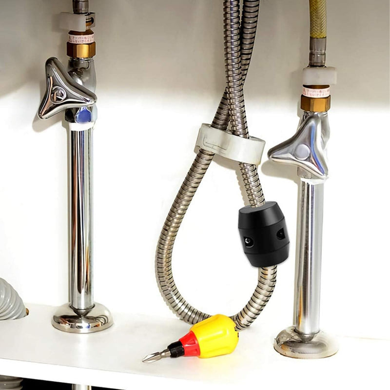 [Australia - AusPower] - ZIJANG Kitchen Tap Hose Weight, 320 g Heavy Black Ball Replacement Part for Kitchen Tap, Heavy Ball Replacement Part for Kitchen Taps with Screws, Suitable for Most Tap Hoses 