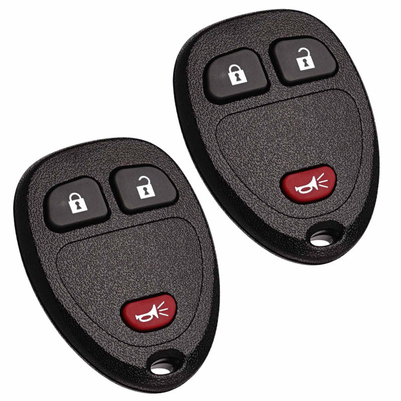[Australia - AusPower] - Remote Key Fob Replacement Fits for Chevy Silverado 1500 2500 Tahoe Suburban Avalanche Equinox GMC Sierra Acadia Yukon XL 2007 2008 2009 2010 2011 2012 2013 Express Traverse Keyless Entry Control 