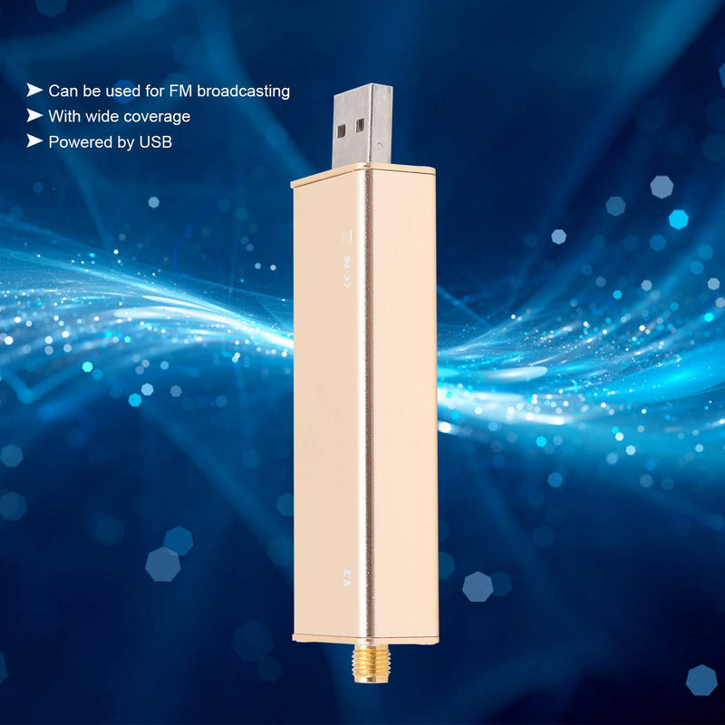 SDR Receiver 0 1KHz to 1 7GHz Ham Software Defined Radio Antennas High Stability Premium RTL SDR with Extended Tuning Range
