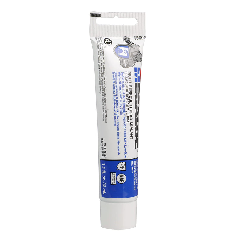 [Australia - AusPower] - Oatey 15802 Hercules Megaloc Multi-Purpose Thread Sealant, 1.1 oz. 