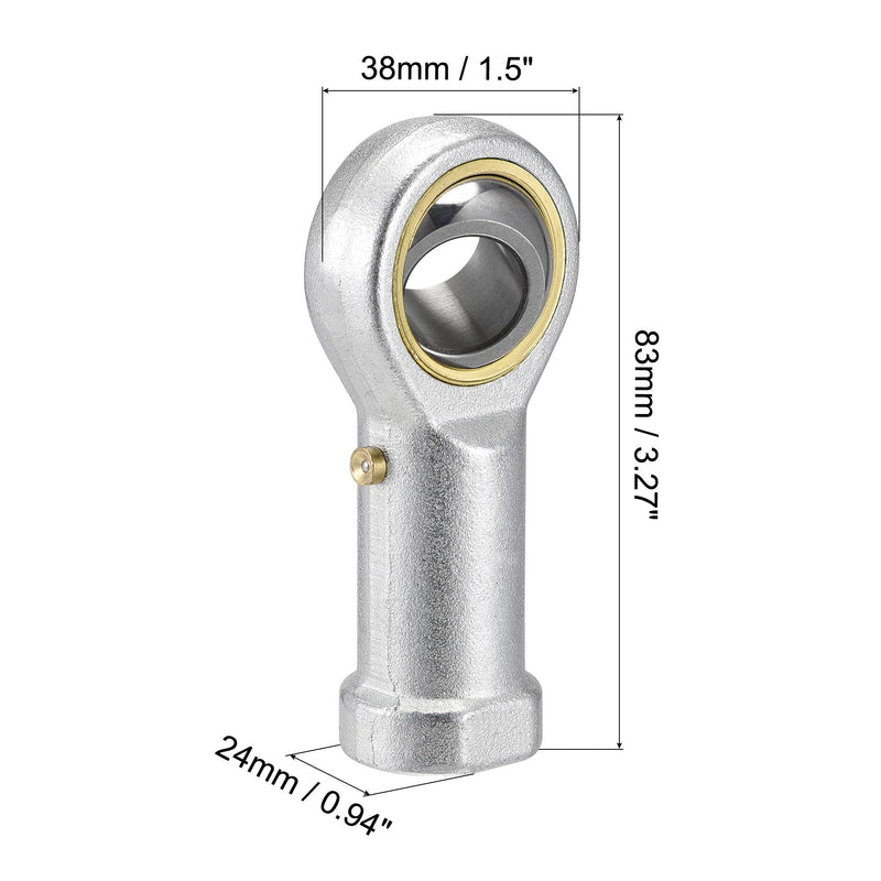 [Australia - AusPower] - uxcell PHSB10 Rod End Bearing 5/8-inch Bore Pre-lubricated Bearing 5/8-18 Female Thread Right Hand 5/8" 