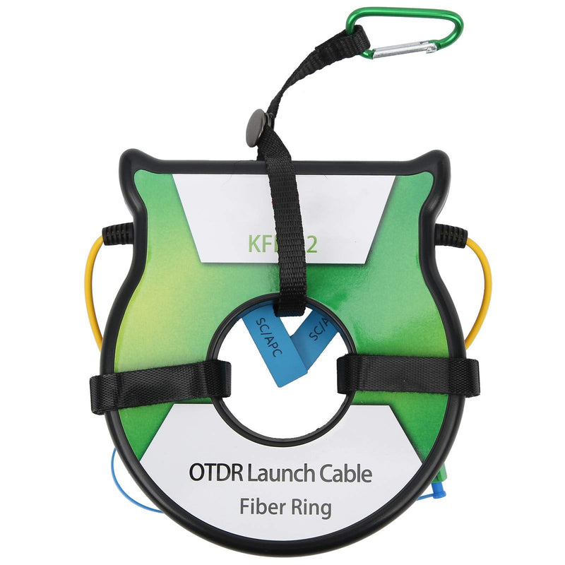 [Australia - AusPower] - Eujgoov 9/125um 500M SC/-SC/Connector OTDR Optical Fiber Launch Cable Singlemode Improving The Accuracy of Test Results 