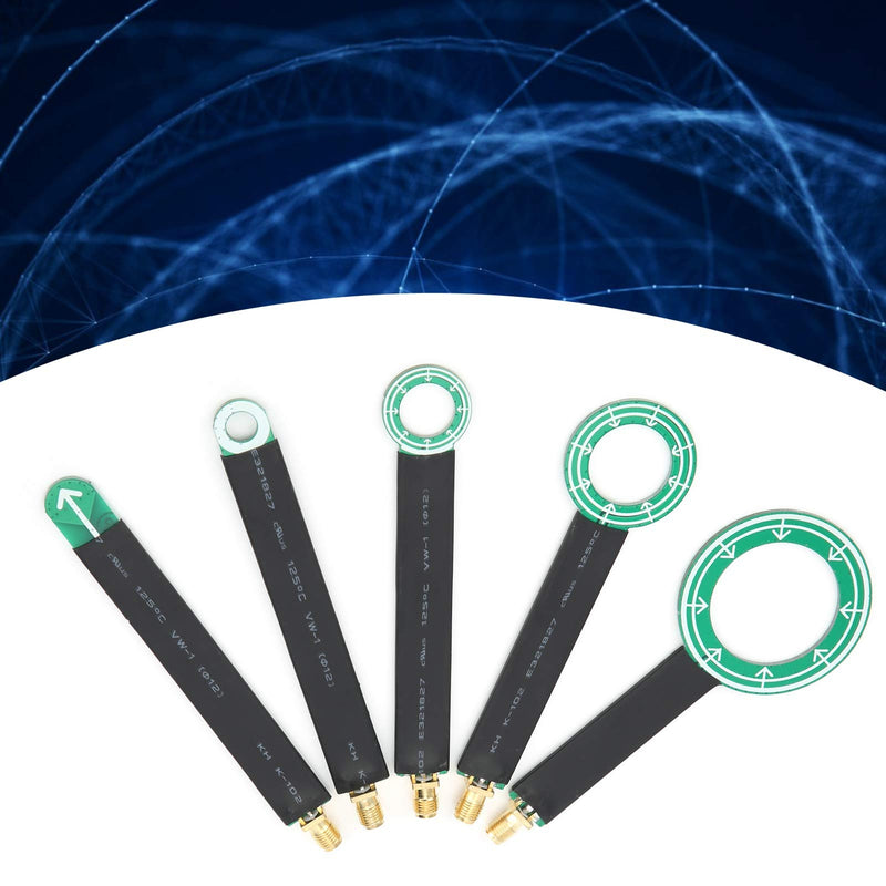 PCB EMI EMC Magnetic Field Antenna Radio Antennas Magneic Electric Near Field Probe Set Connect with Spectrum Analyzer Pack of 5