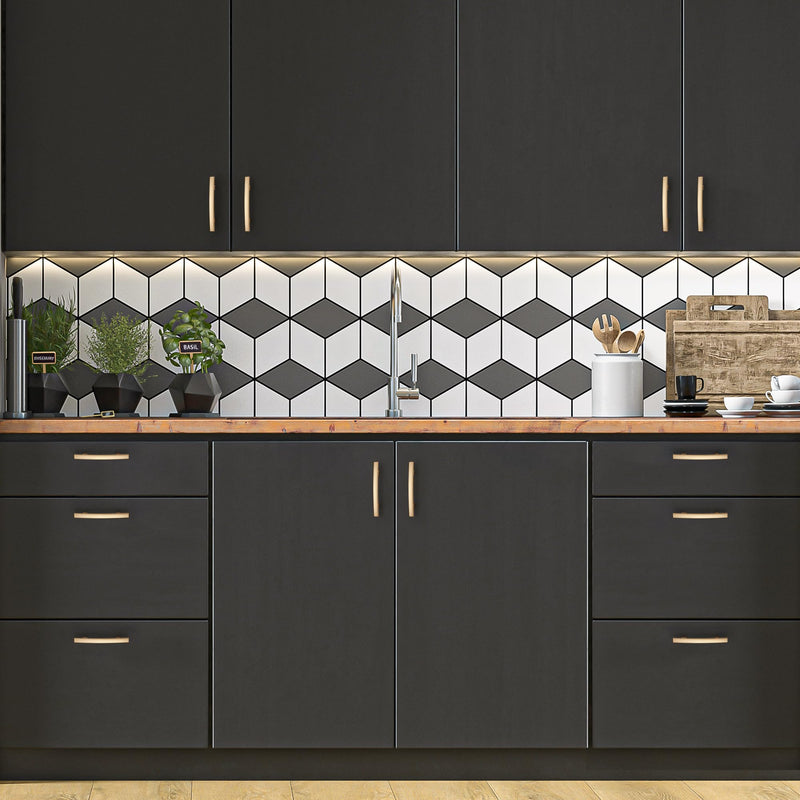 Ravinte 10 Pack | 5-3/16'' Curved Cabinet Pulls Champagne Bronze Kitchen Drawer Pulls Arch Cabinet Handles 5-3/16”Length, 3” Hole Center