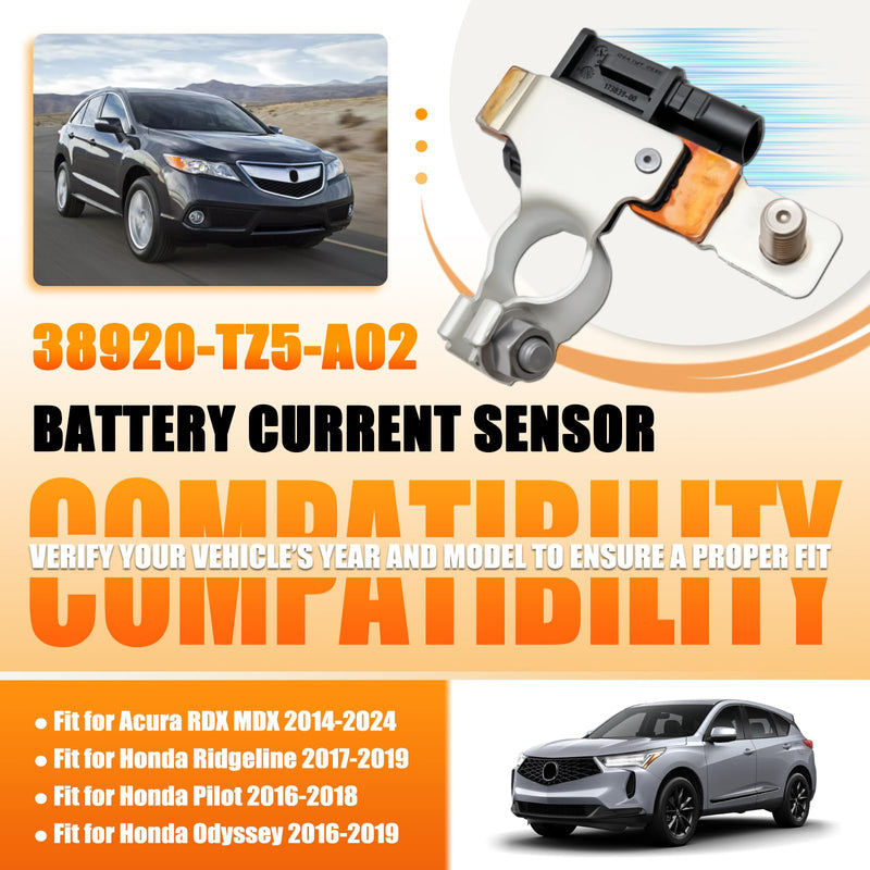 38920-TZ5-A02 Battery Current Sensor Assembly – Fits Acura RDX/MDX (2014-2024) – Fits HM Ridgeline (2017-2019), Pilot (2016-2018), Odyssey (2016-2019)
