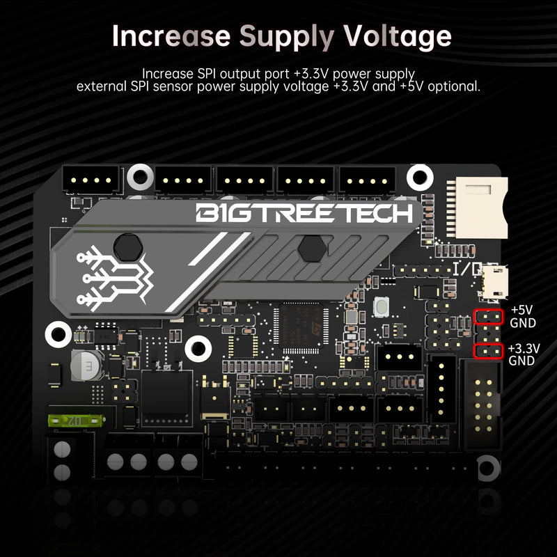 [Australia - AusPower] - BIGTREETECH SKR Mini E3 V3.0 Control Board with TMC2209 UART Stepper Driver New Upgrade 32Bit 3D Printer Silent Board for Ender-3, Ender3 Pro, Ender-3 V2 3D Printer 