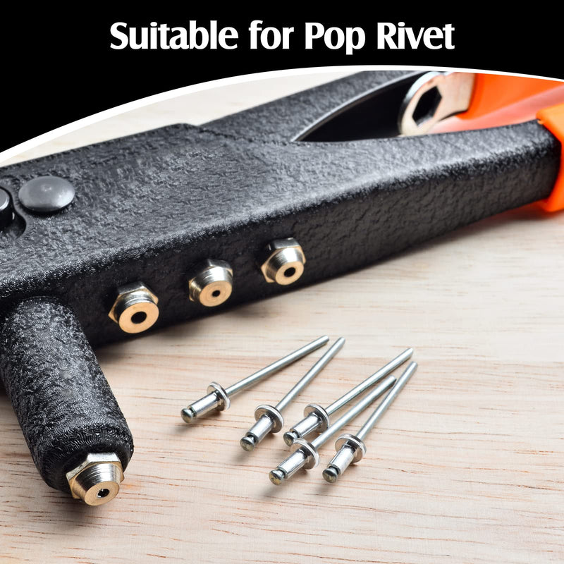 [Australia - AusPower] - 600 Pieces Aluminum Backup Pop Rivet Washers for 3/16 Inch Diameter Rivets Aluminum Rivet Washers for Repairing Boats, Cars, Household and Other Projects. 