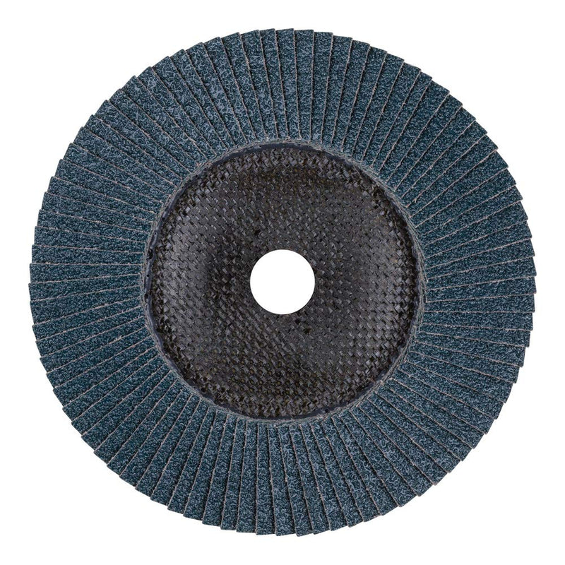 PFERD Tools Polifan Serrated Washer PFC | 180 x 22.23 mm, Conical, Z40, Universal Line PSF Steelox | 67764185 - for Steel and Stainless Steel (INOX)
