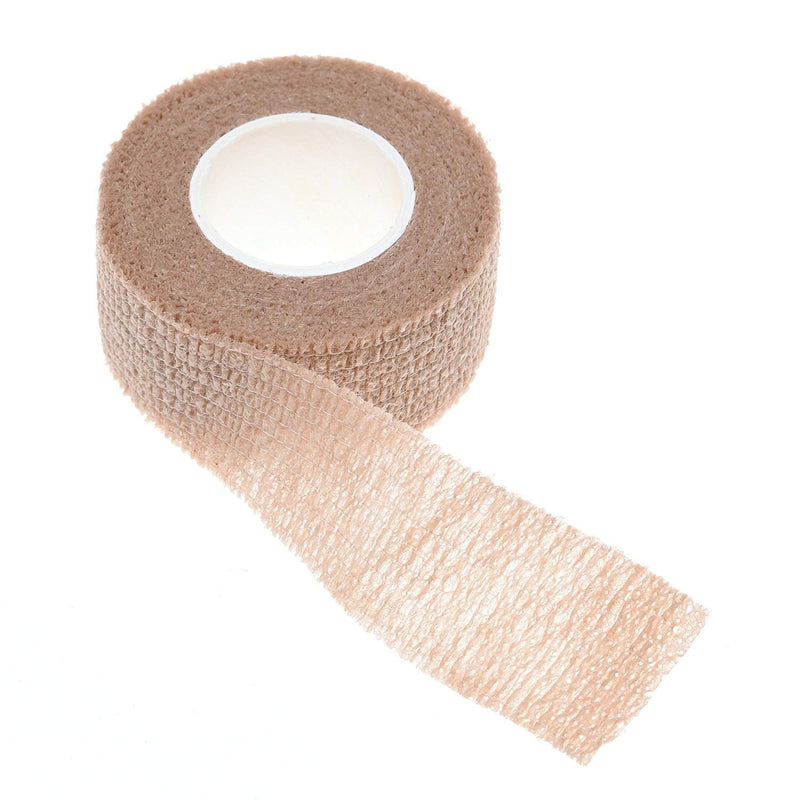 [Australia - AusPower] - 12 Pack 1" x 5 Yards Self Adhesive Elastic Bandage Wrap Stretch Self-Adherent Tape for First Aid,Sports, Wrist, Ankle (10 Colors) Multicolor 1 Inch (Pack of 12) 
