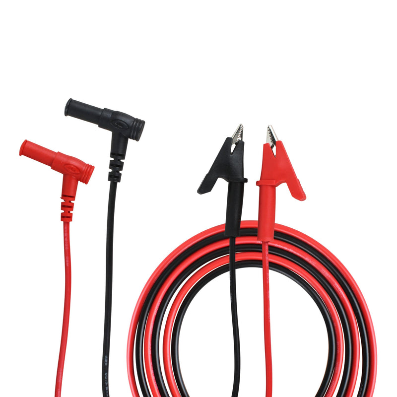 [Australia - AusPower] - 69381 Alligator Clip Test Leads,Multimeter Alligator Clips Lead for Most Meters Using Banana Plug Meter Leads 3-Foot 
