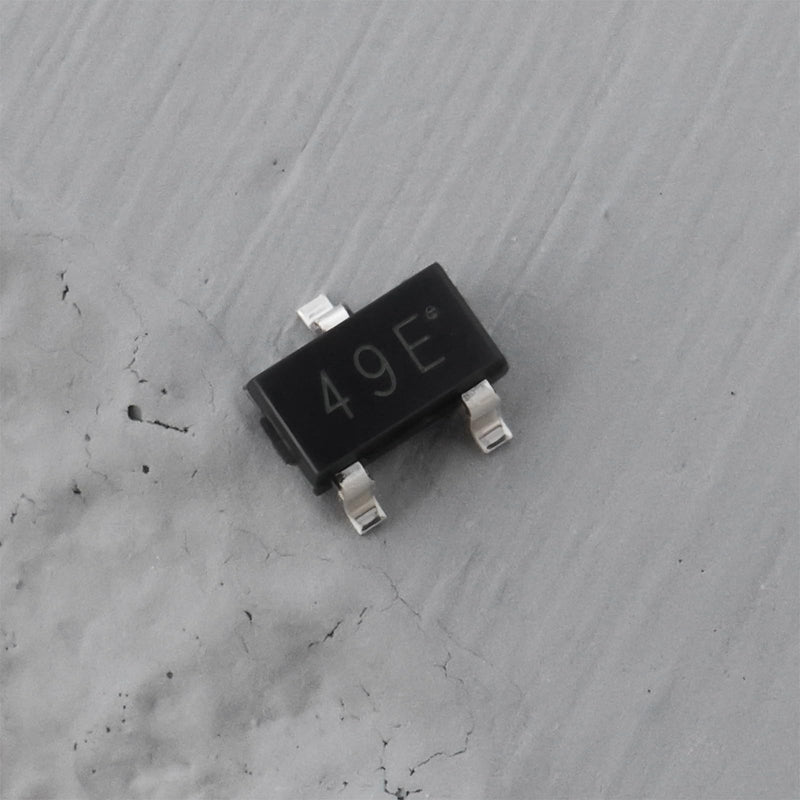 OTOTEC 20pcs SMD Sensor Switch Linear Hall Effect 49E SS49E AH49E Compatible with Motor Control Read Magnetic Code