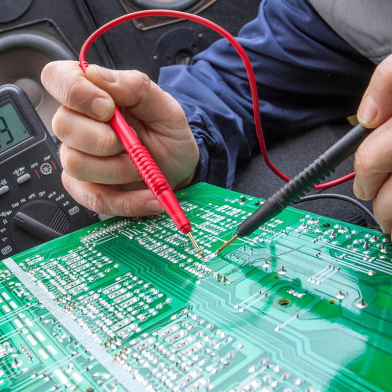 [Australia - AusPower] - HengTianMei Flexible Multimeter Test Lead Kit, CAT III 1000V 10A, Volt Test Lead for Measurement Accurately with Standard 4mm Banana Plug, for Most Brands Digital Multimeters, Electronic Clamp Meter 