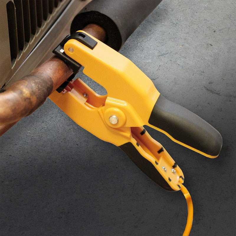 [Australia - AusPower] - UEi Test Instruments ATTPC3 Pipe Clamp K-Type Thermocouple adapter, HVAC Temperature Probe for Clamp Meters, Surface Thermometer for Boiler and AC Line Temperature Readings 