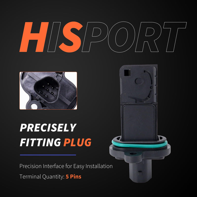 HiSport Mass Air Flow Sensor Compatible with Chevrolet Cadillac ELR Cruze Orlando Sonic Volt 2011-2015 Replaces 0280218254 0280218255 13301682