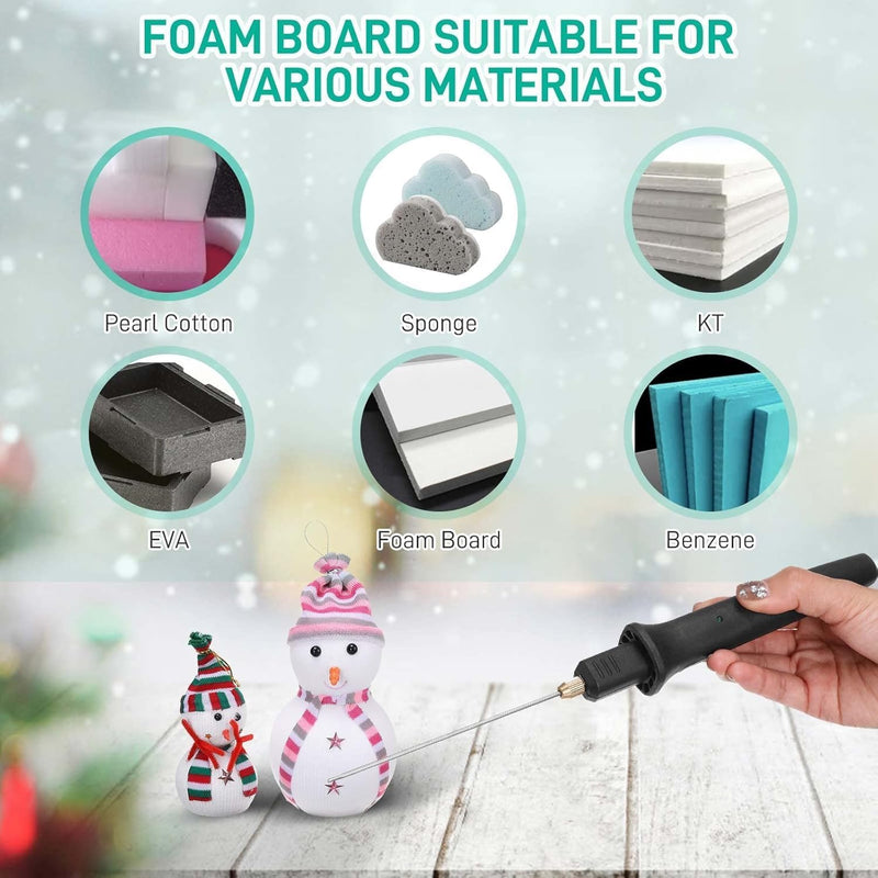 [Australia - AusPower] - Hot Foam CutterFoam Cutter Electric Cutting Machine Pen Tools Kit with 110-240V/0-28W Digital Voltage Controller Electric Cutting Machine Pen Tool 
