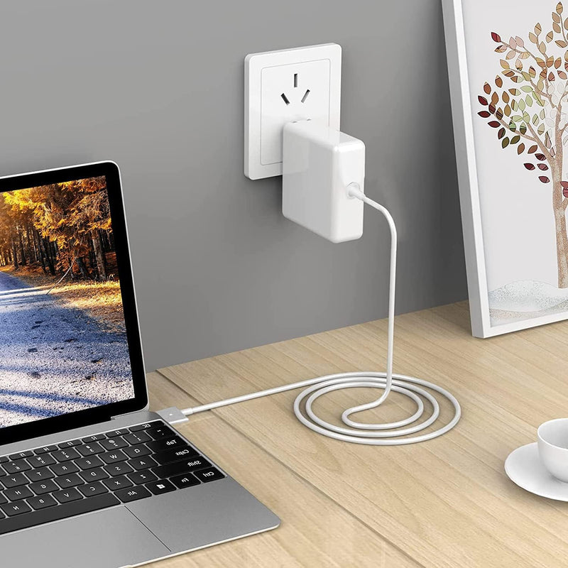[Australia - AusPower] - Mac Book Pro Charger, Replacement for Mac Book Pro/Mac Book Air 60W AC 2 T Connector Power Adapter,Compatible with Mac Book Pro/Mac Book Air 11 inch and 13 inch（Applicable to Late 2012-2017） 