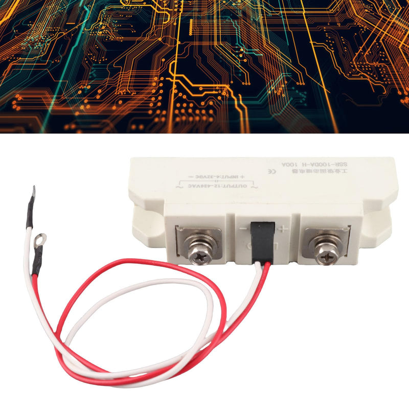 Non Solid State Relay 12V 40A Three Phase SSR Module Industrial Power Module Output Accessory for Automation Systems