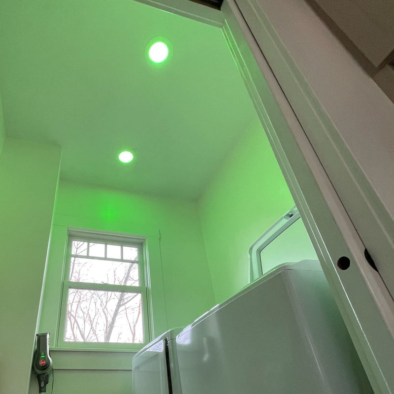 LIFX SuperColor 5-6" Smart Downlight Retrofit, 800 Lumens, CRI 90, Compatible with Alexa, Apple Homekit, SmartThings, Fits existing 5-6” Recessed Can Lights, LXDL6CUS 6 Inch Standard