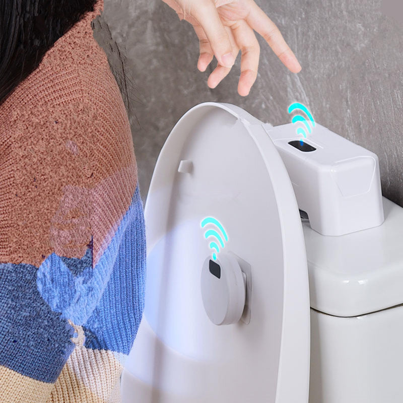 Automatic Toilet Flusher, 2023 Upgraded Touchless Toilet Flush Kit, Hands Free External Infrared Sensor Toilet Flusher, Waterproof Flusher for Toilets for Home and Public Use (1 SET) 1 Set