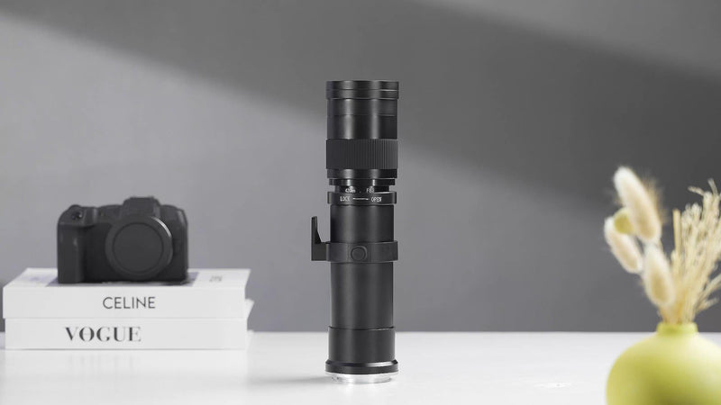 420-800mm Telephoto Lens for Sony E Manual Focus(MF) Zoom Lens for Sony A7C A7R A7S A7 A9 A6700 A6600 A6500 A6400 A6300 A6100 A6000 A5100 A5000 NEX-7 NEX-6 NEX-5 ZV-E10 etc (for Sony E Mount) For Sony E/ NEX / FE
