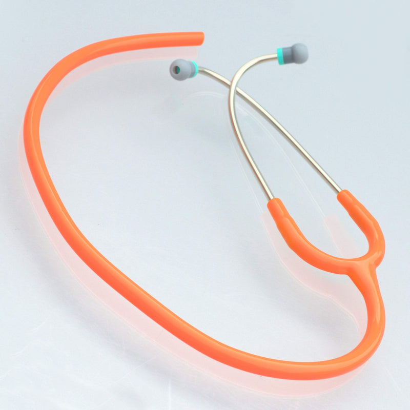 [Australia - AusPower] - Tubing Compatible with Littmann (r) Classic II SE (r) Standard Stethoscope TUBING - 5mm Binaurals T5 Orange 5 