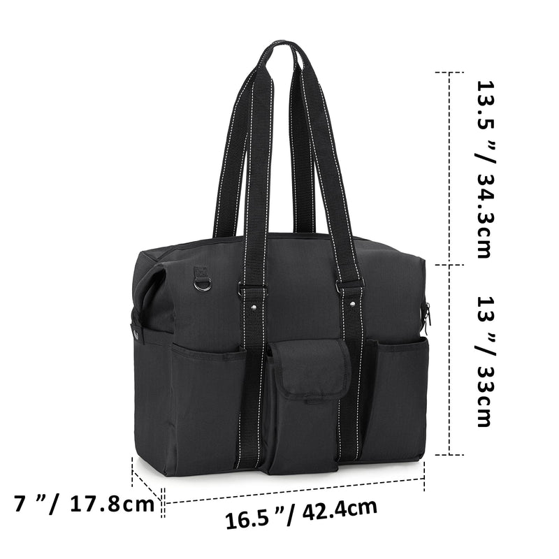 [Australia - AusPower] - Damero Protective Stethoscope Case with Divider, Nurse Bag for Work with Side Fasten Snaps 