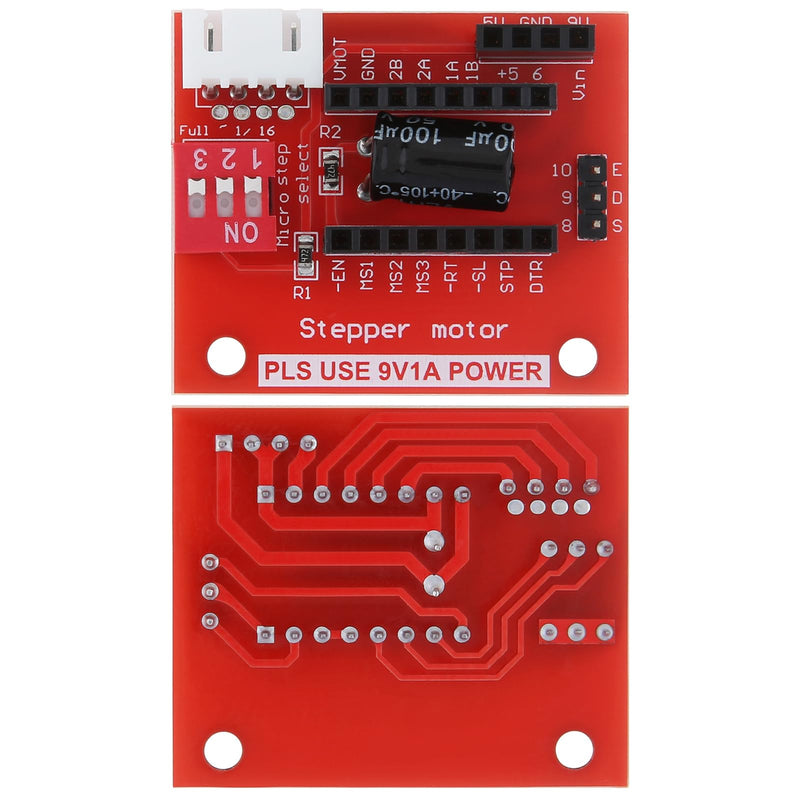 [Australia - AusPower] - A4988 DRV8825 Stepper Motor Driver Control Extension Shield Board for 3D Printer, Step Motor Extension Module 