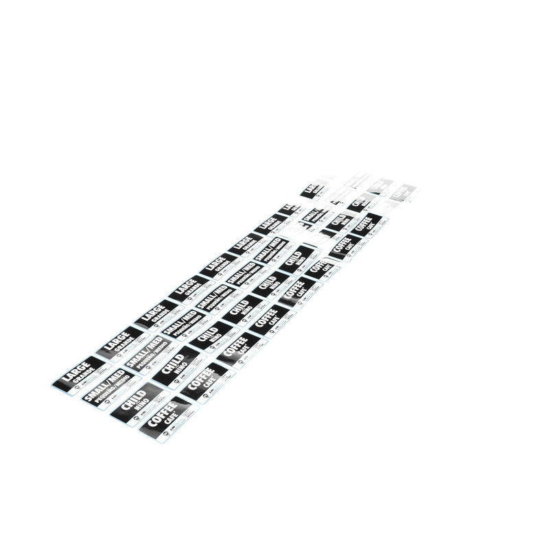 Vollrath 10 Ea McDonalds Labels