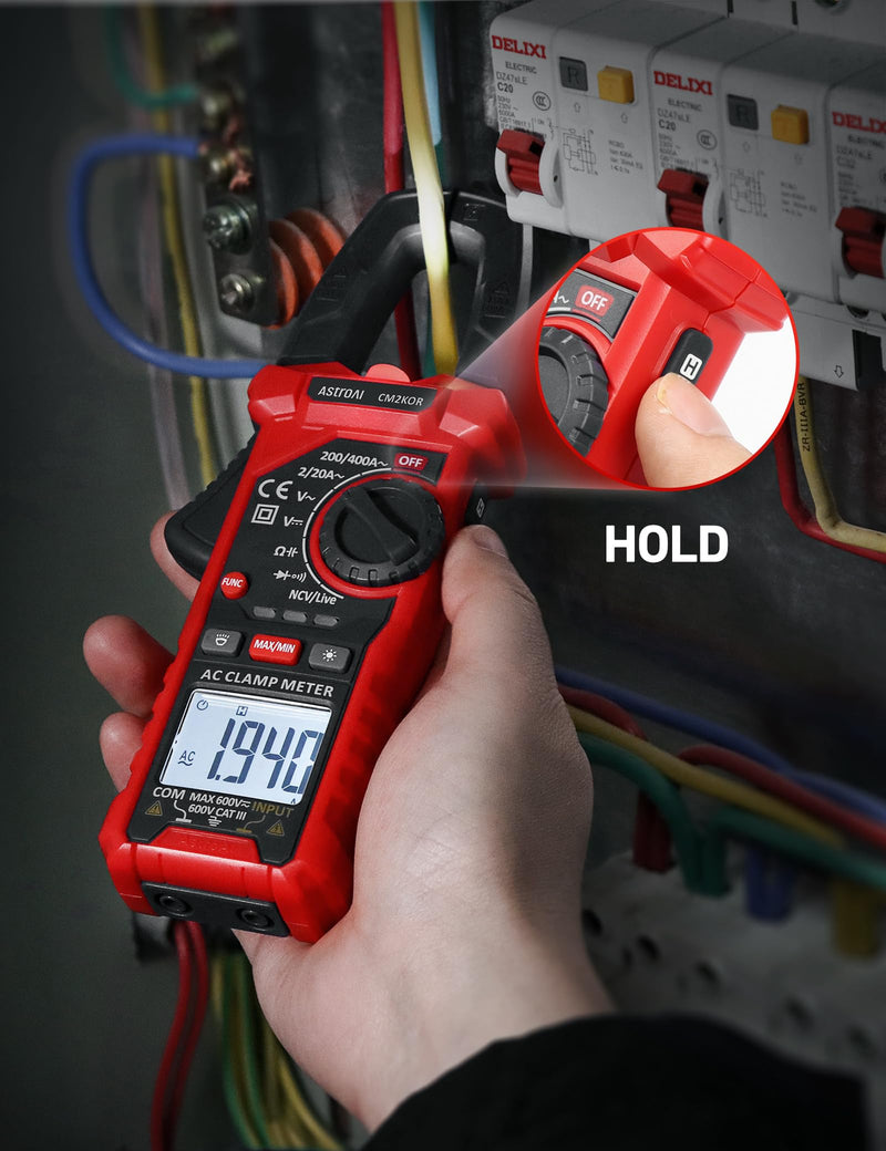 [Australia - AusPower] - AstroAI Digital Clamp Meter 2000 Counts and AM33B 2000 Counts Multimeter 