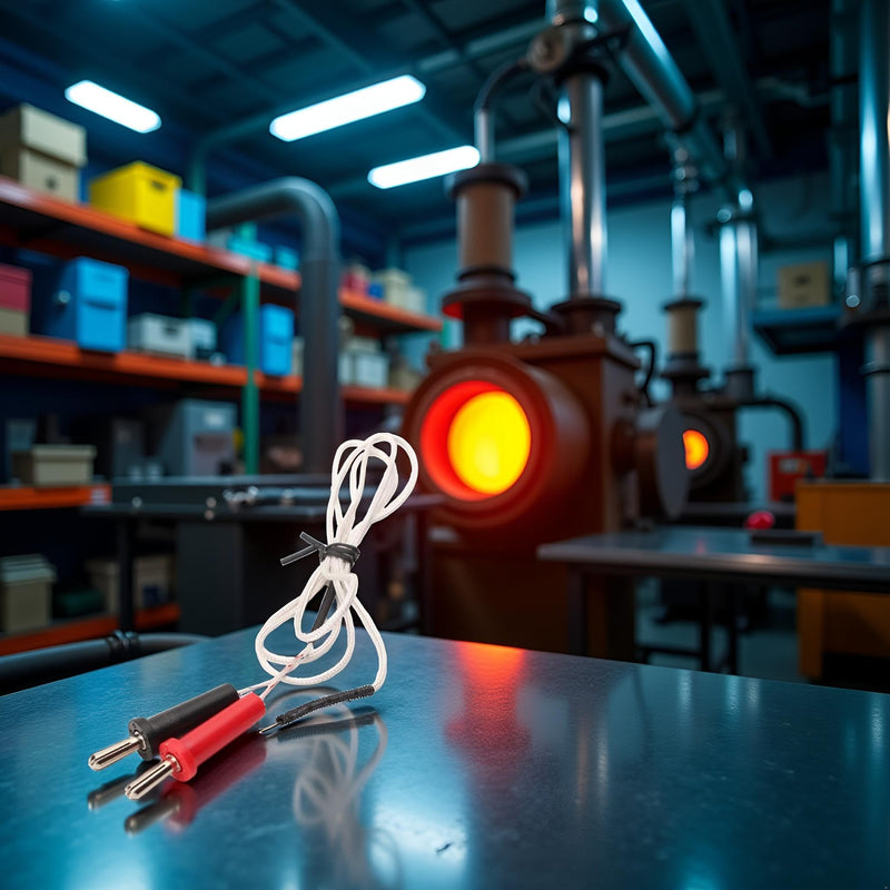 [Australia - AusPower] - Handheld K Type Surface Thermocouple Temperature Sensor 100cm Wire Banana-Type Plug Probe Measurement Range -50°C -350°C K Type Thermocouple Probe Temperature Probes and Sensors 