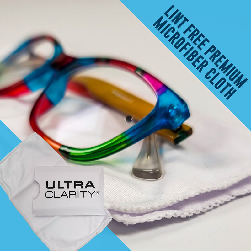 [Australia - AusPower] - Powered by Nano Magic | Lens Cleaner 7oz Value Pack | 1oz Spray, 6oz Refill, Microfiber Cloth | Ideal for Glasses Sunglasses Goggles Glass Phone Smart Devices Coated Lenses Streak-Free 