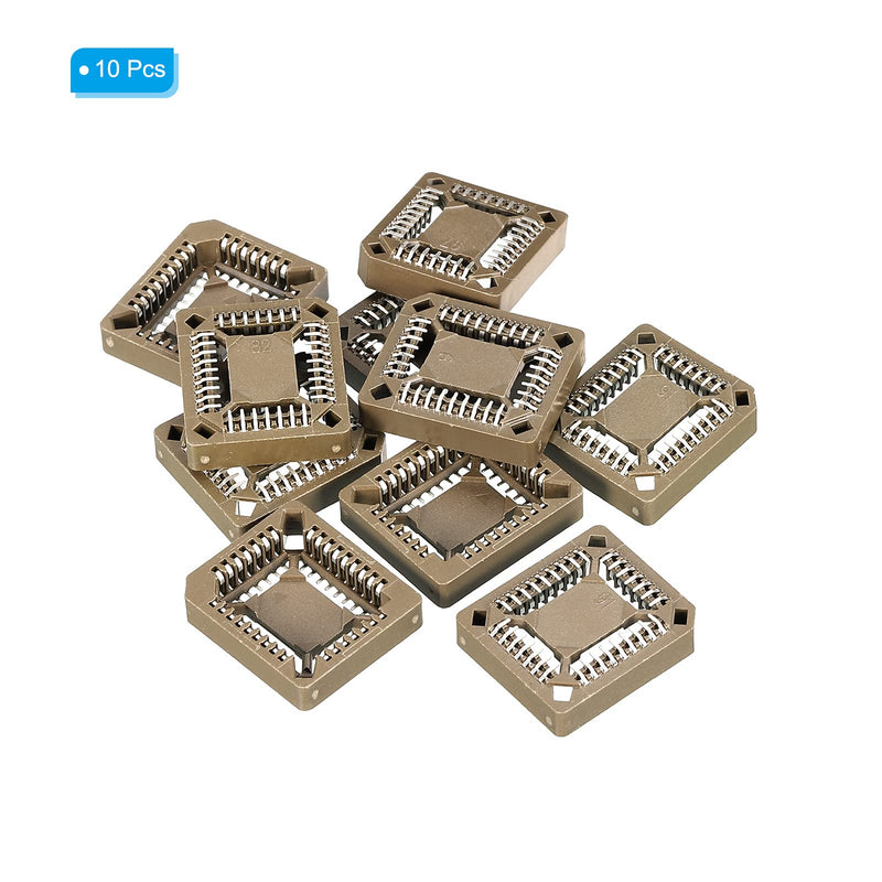 [Australia - AusPower] - PATIKIL PLCC32P IC Socket 32Pin 1.26mm Pitch SMT Surface Mounted Devices for PCB Board Pack of 10 19.5x17x4.6mm 32 Pin 