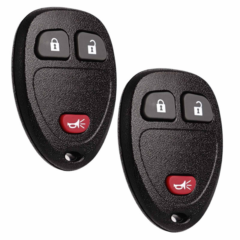 [Australia - AusPower] - Remote Key Fob Replacement Fits for Chevy Silverado 1500 2500 Tahoe Suburban Avalanche Equinox GMC Sierra Acadia Yukon XL 2007 2008 2009 2010 2011 2012 2013 Express Traverse Keyless Entry Control 