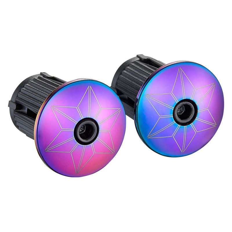 Supacaz Bling Tape - Oil Slick w/Oil Slick Plugs Small