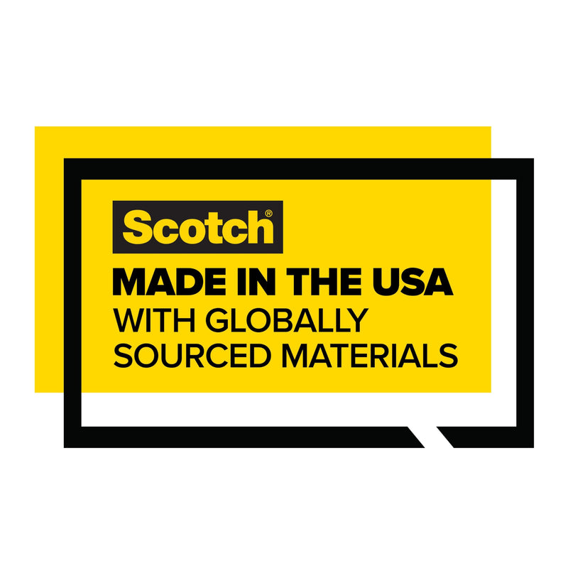 Scotch Heavy Duty Shipping Packing Tape, Clear, Packing Tape for Moving Boxes and Packaging Supplies, 1.88 in. x 22.2 yd., 6 Roll Dispensers, Moving Supplies Standard