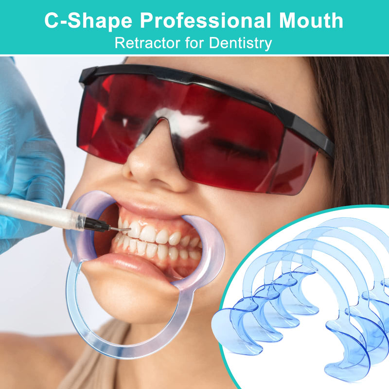 [Australia - AusPower] - 30 Pieces Cheek Retractor Dental Mouth Opener: BVN 10L 10M 10S Autoclavable Mouth Opener for Teeth Whitening, Mouth Guard Retractor, Dental Retractor, Mouth Widener, Mouth Prop for Photography 10L+10M+10S 