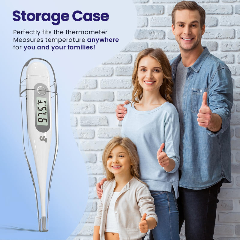 [Australia - AusPower] - Oral Thermometer with Forehead Thermometer 