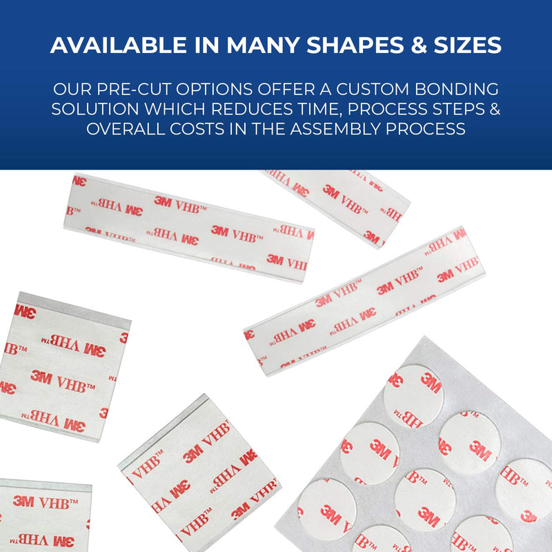 [Australia - AusPower] - 3M VHB 4950 Heavy Duty Mounting Tape - 0.75 in. x 15 ft. Permanent Bonding Tape Roll with Acrylic Foam Core. Tapes and Adhesives 
