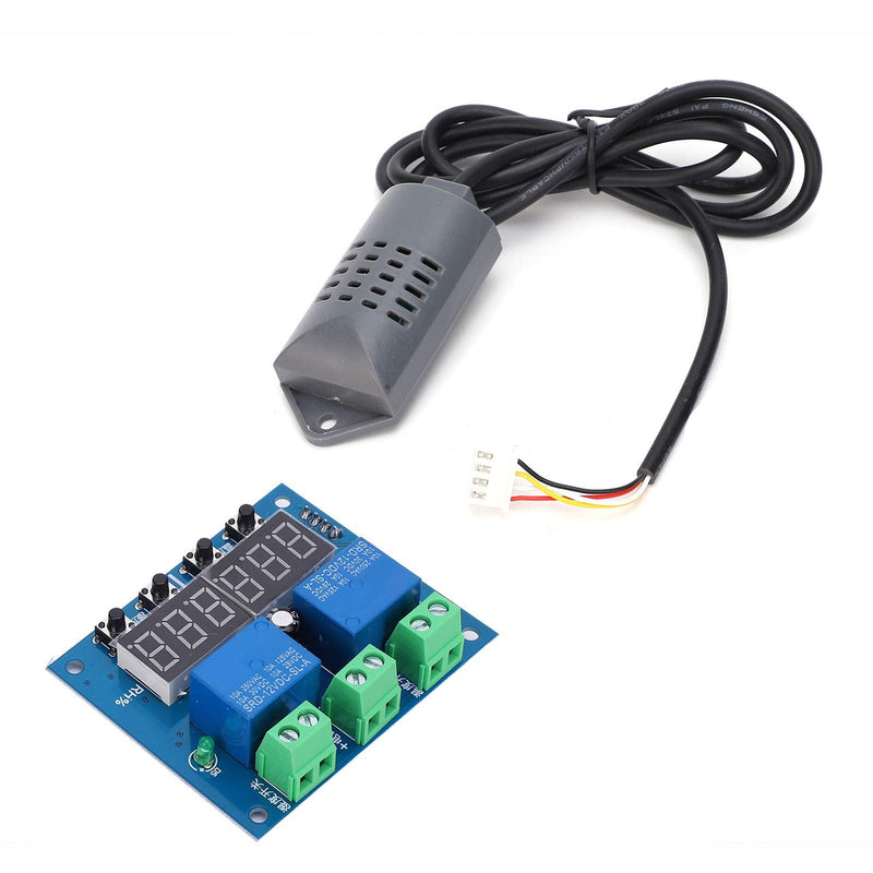 [Australia - AusPower] - XH M452 Humidity Controller Board Module for Humidifier Dehumidifier-Digital LED Display Automatic Temperature Control Thermostat Controller with Precision Sensor 