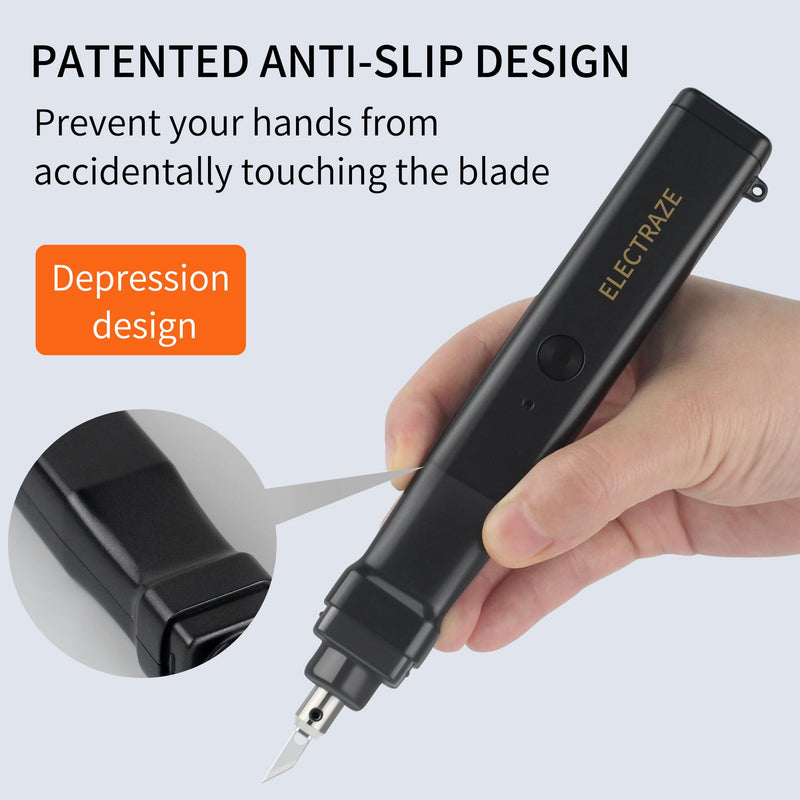 Handheld Ultrasonic Cutter RIMOVANS,Patented Non-Slip Grip,40 Replacement Blades,30W 40KHz High-Precision Ultrasonic Cutting Knife for Plastic, Resin, Carbon Fiber,3D Print Models & More