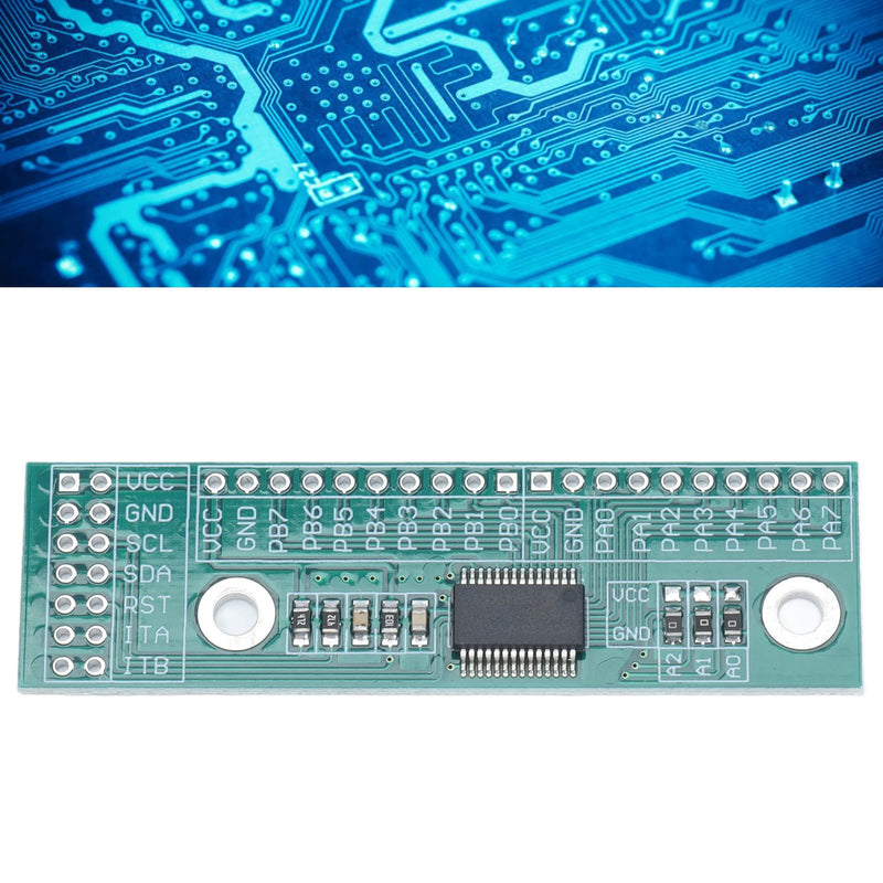 [Australia - AusPower] - 16 Channel IO Expansion Module I2C Interface, MCP23017 Chip, Full Functions, Flexible Configuration, High Speed IC Interface with Support for 100KHz 