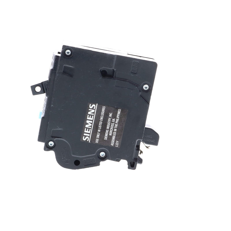 [Australia - AusPower] - Siemens Q115DFN 15 Amp 1-Pole Dual Function (CAFCI/GFCI) Plug-On Neutral Circuit Breaker, Black 