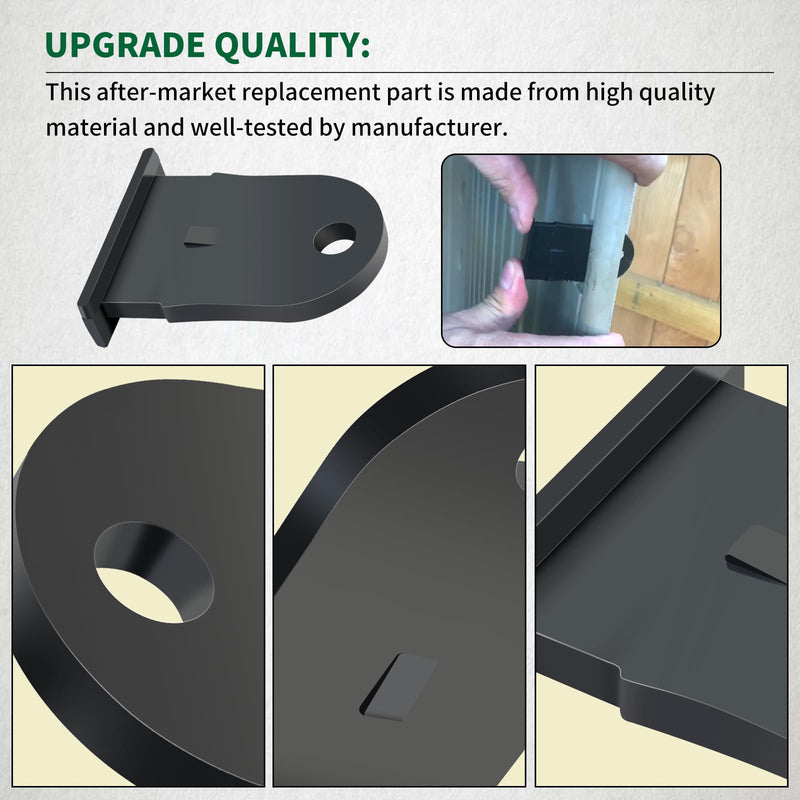 [Australia - AusPower] - Newly Upgraded Plastic Hasp Latch Fit for Rubbermaid Outdoor Resin Shed 