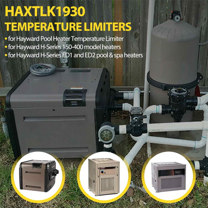 [Australia - AusPower] - HAXTLK1930 Temperature Limiters Replacement Kit for Hayward Pool Heater and H-Series Pool & Spa Heater 